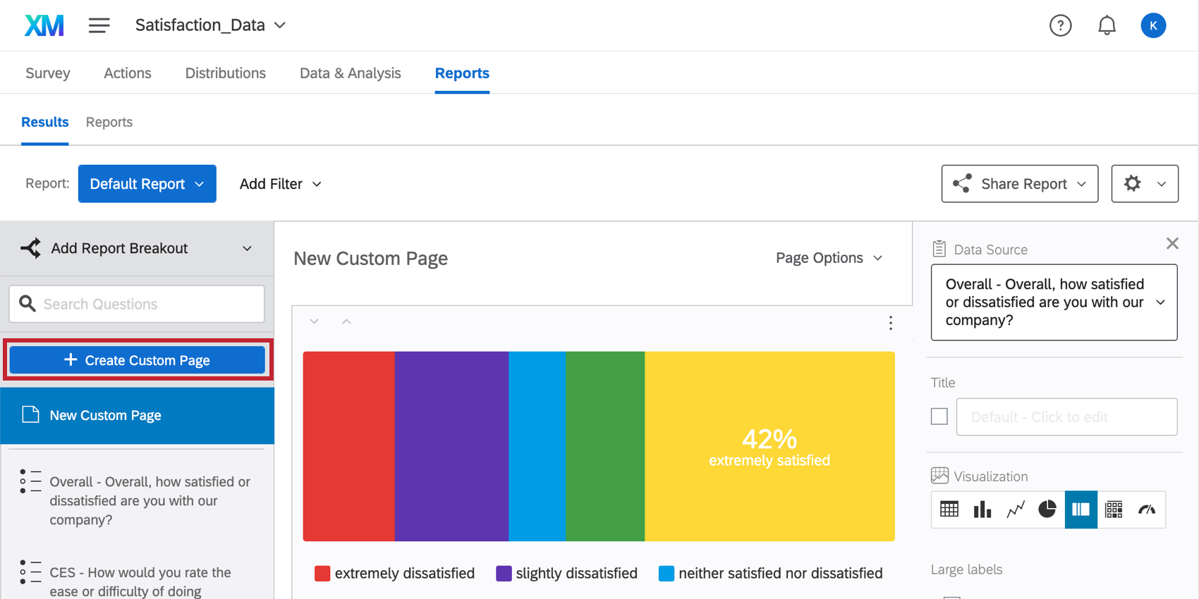 Results-Reports Pages