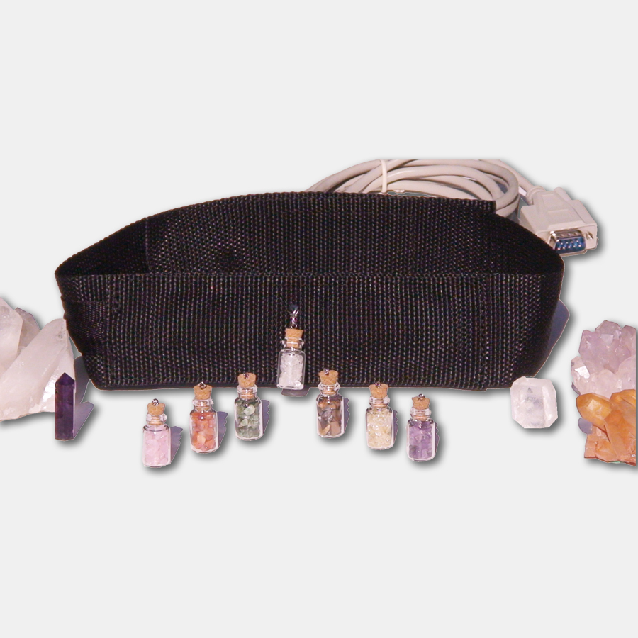 QUANTUM WORLD VISION INDIGO 9 Electrode Crystal Headband