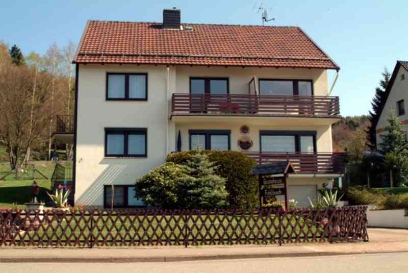 Ferienwohnung Gästehaus Fahlbusch Whg. 2 Bad Sachsa Sabine Merkel Bad
