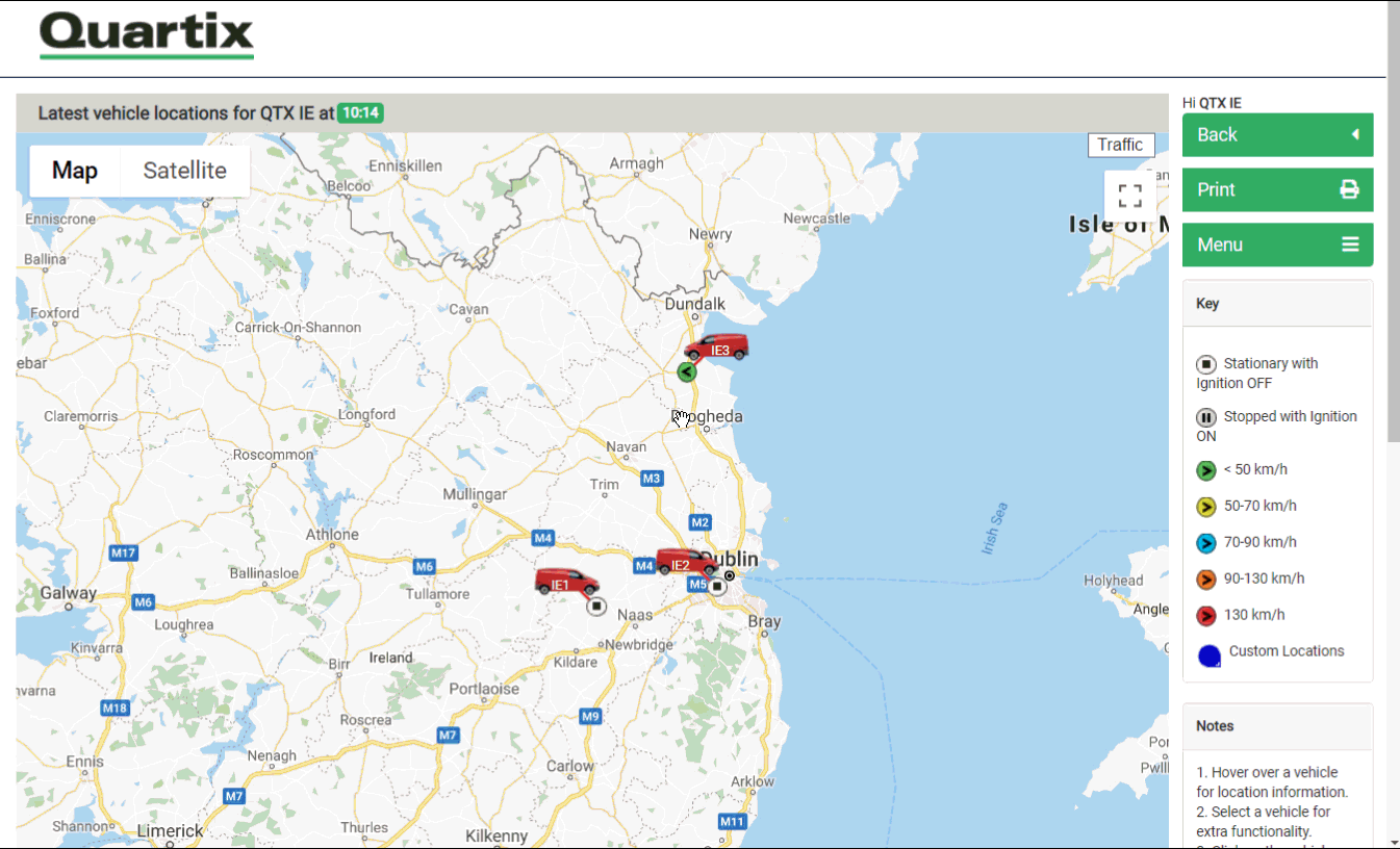 RealTime Vehicle Tracking System Live GPS Tracking IE