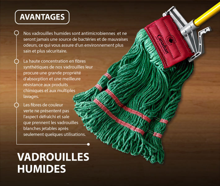 Serpillières Québec Linge QuebecLinge