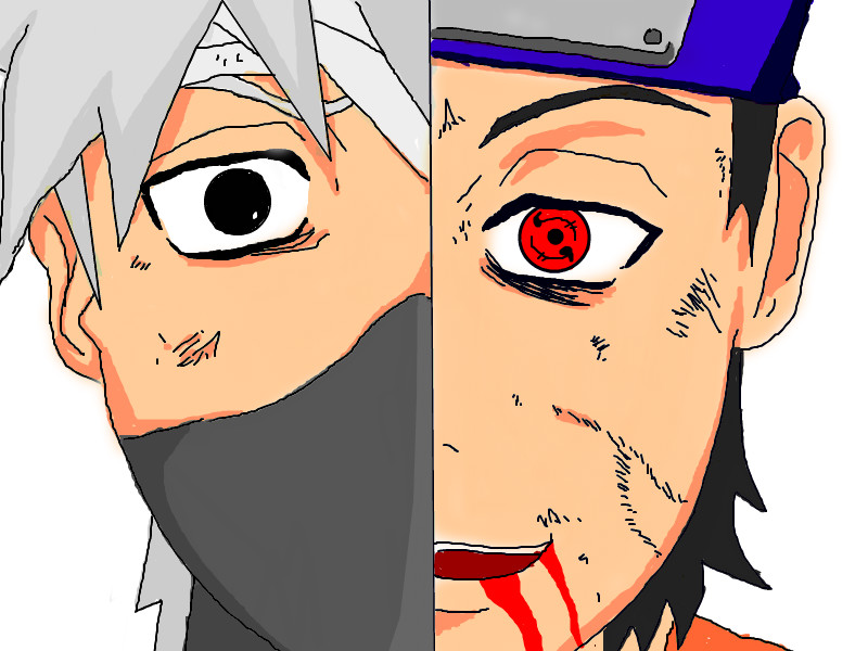 Kakashi and obito ← a other Speedpaint drawing by Baka Queeky draw & paint