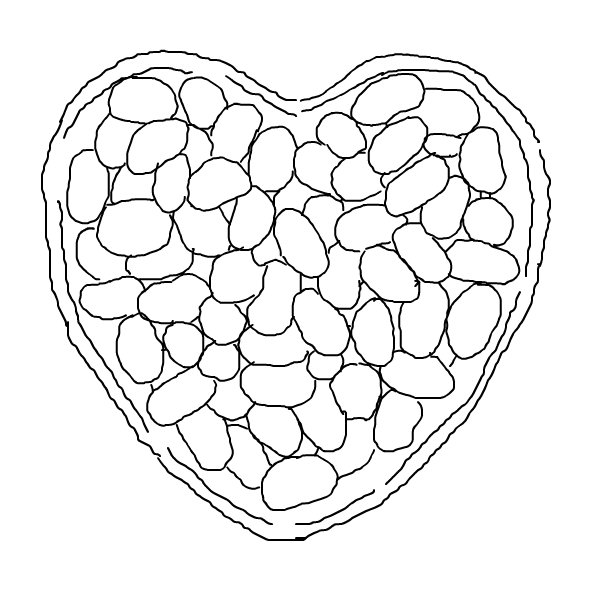 Jelly beans ← a blackwhite Speedpaint drawing by Minniemouse Queeky