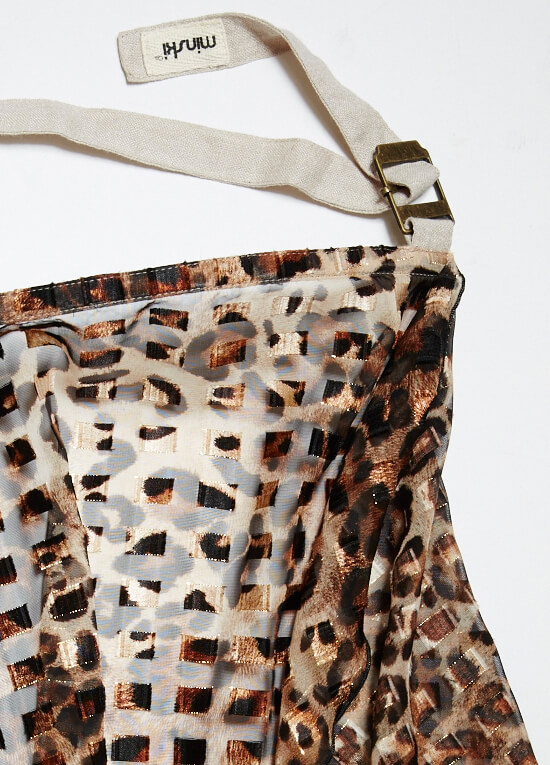 Breastfeeding Cover in Leopard Print by Minski Co