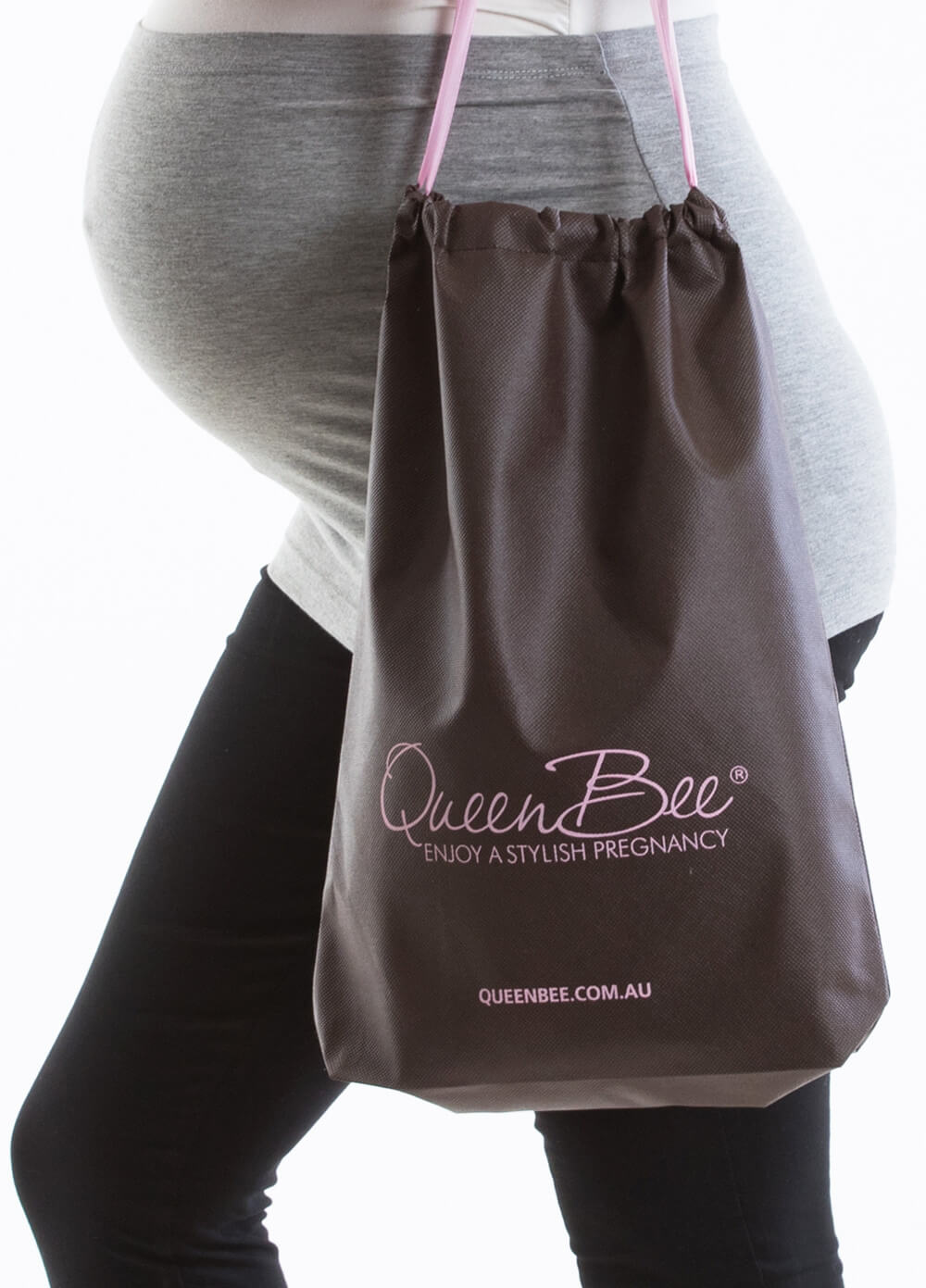 Queen Bee Signature Drawstring Bag