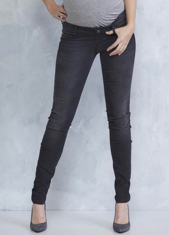 Victoria Black Maternity Jeans by Queen mum