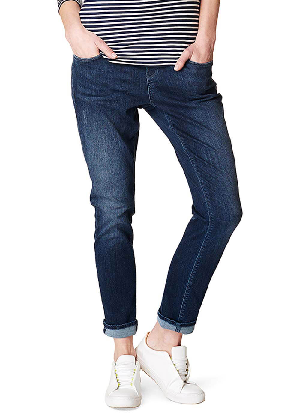 Relaxed Denim Maternity Boyfriend Jeans by Esprit