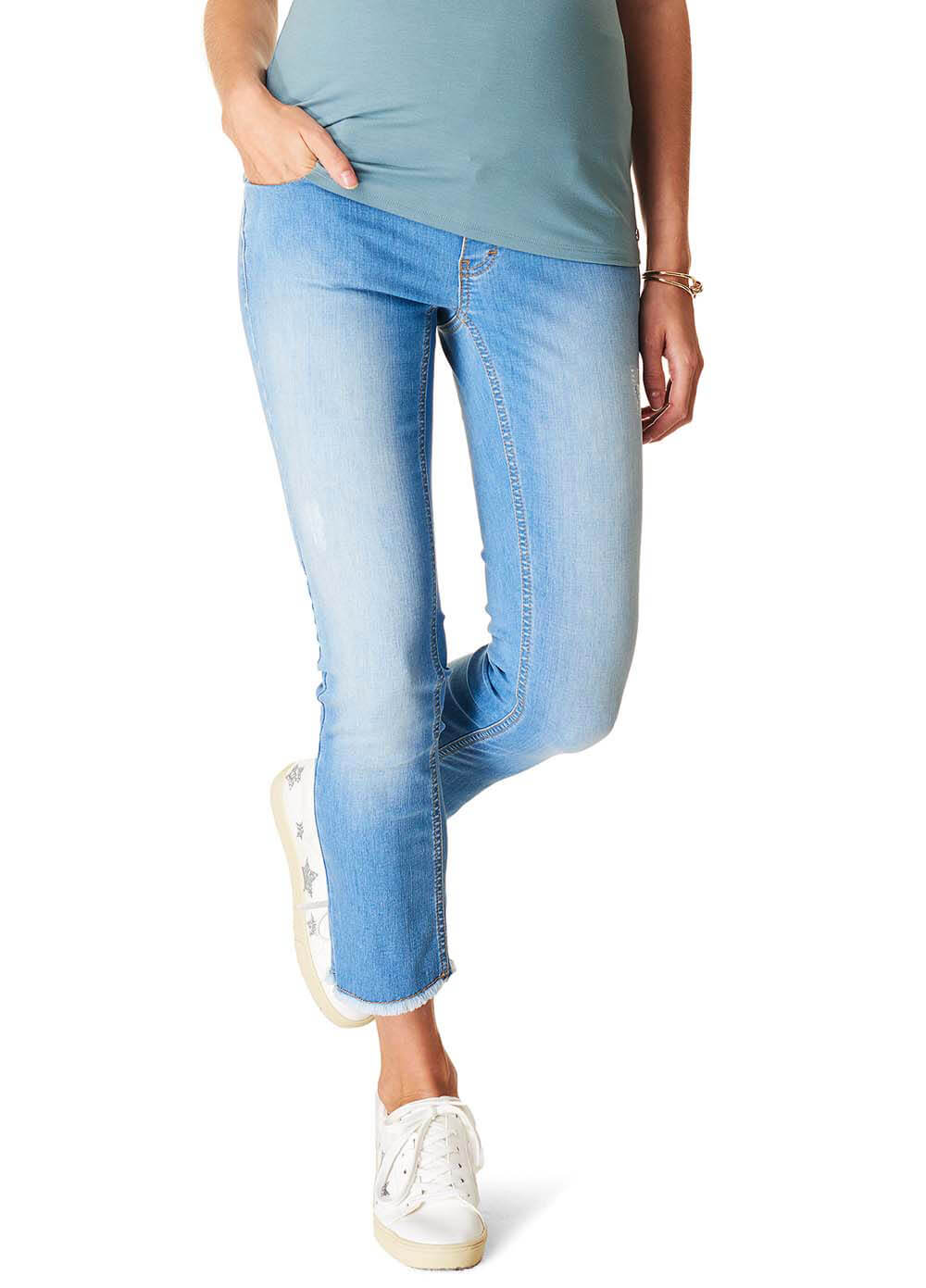 Vintage Finish 7/8 Maternity Jeans by Esprit