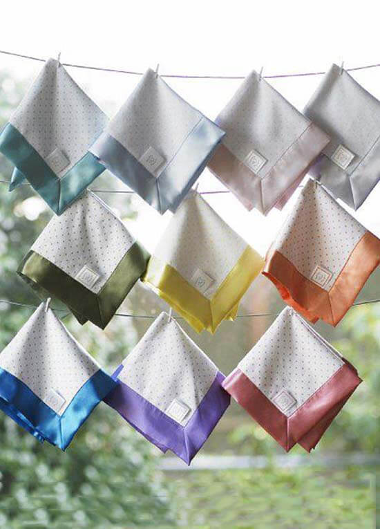 Polka Dot Baby Lovie w Satin Trim by Swaddle Designs