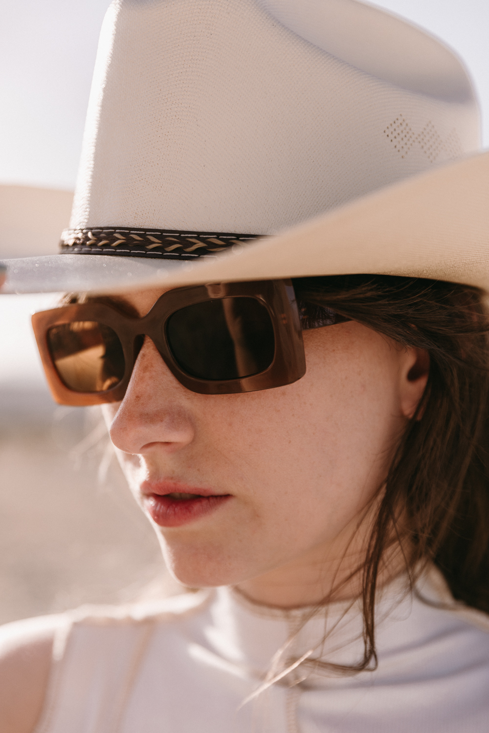 girl in cowboy hat 