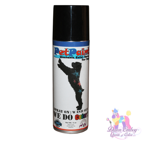 Queen of ColorPetPaint Colored Pet Hair Spray Beagle Blue Queen of Color