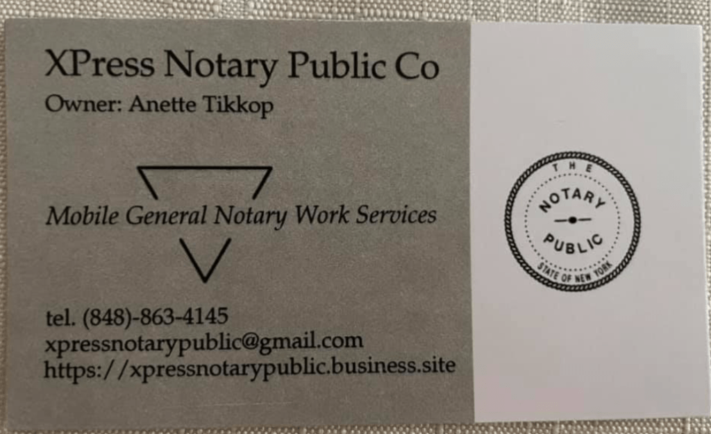 Bay Ridge Notary Available Contact by Phone or Email to Notarize