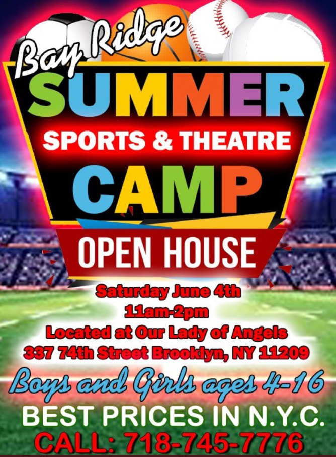 Bay Ridge Sports and Theater Camp 2022 Low Cost Camp