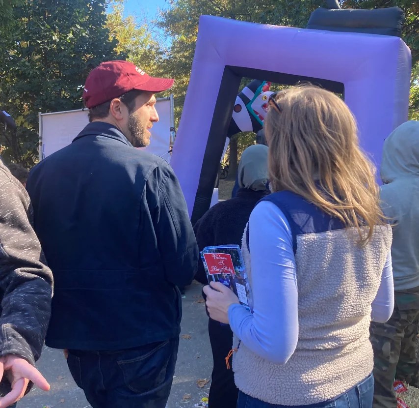 If the Halloween Event at Owls Head Park is for Andrew Gounardes and