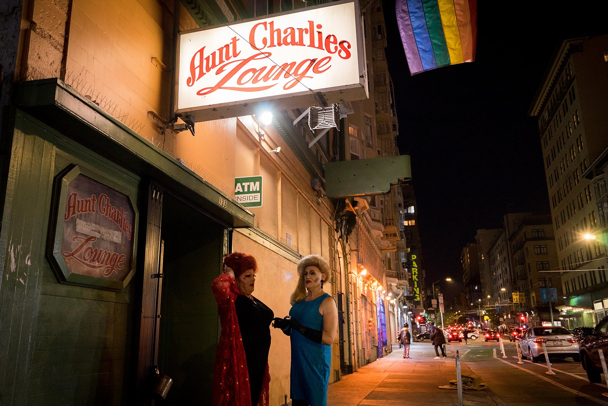 AUNT CHARLIES the last drag bar in San Francisco's Tenderloin has been