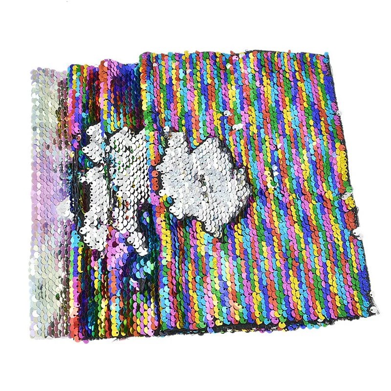 Rainbow Reversible Sequin Fabric Queerks™
