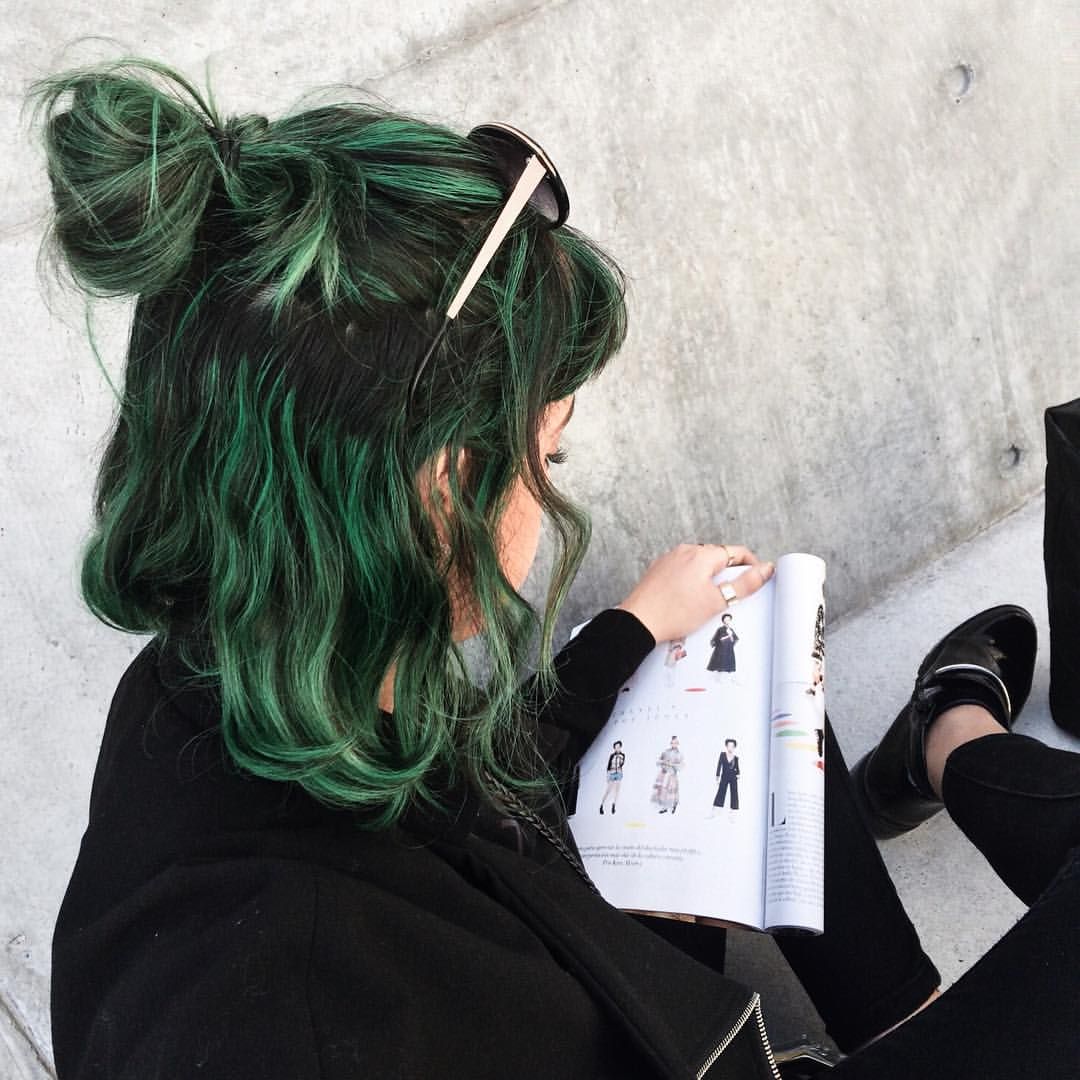 Rocking Green Hair How and Why Dye Your Hair Quenchers