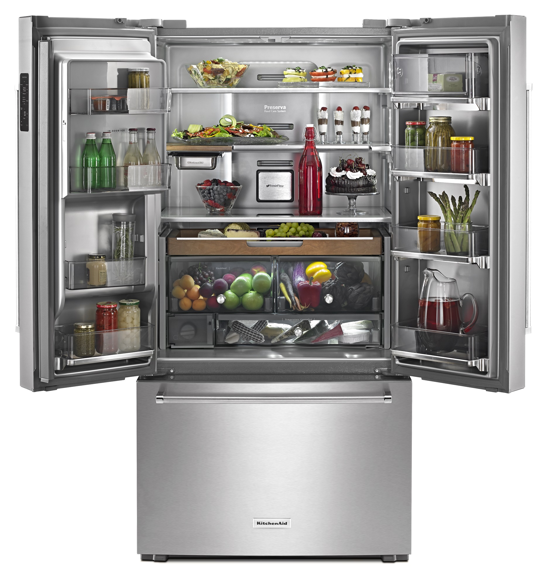 KitchenAid presenta el nuevo y versátil refrigerador CounterDepth