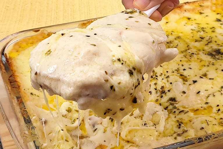 Batata Gratinada com Molho Branco Especial Quero Mais Receitas