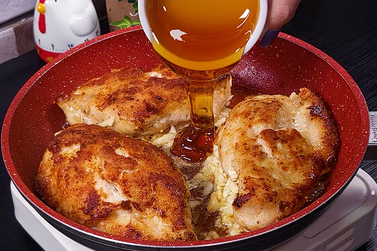 Como fazer frango com mel Receita fácil e deliciosa Quero Mais Receitas