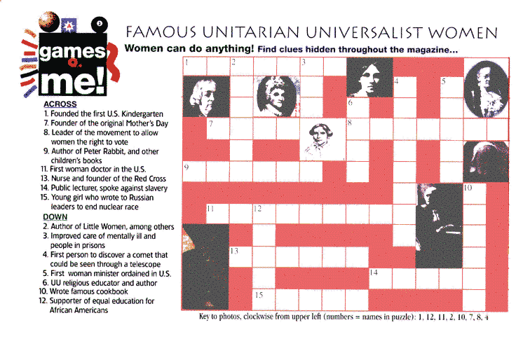 Famous Unitarian Universalist Women Quest for Meaning