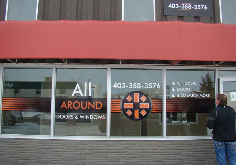 Quest Signs & Decals Inc. Office Window Decals