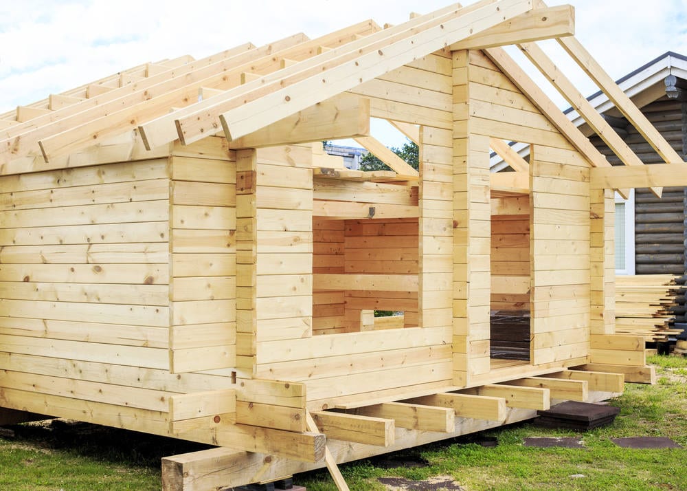 Easily Build A Sturdy Log Cabin! Quickgarden.co.uk