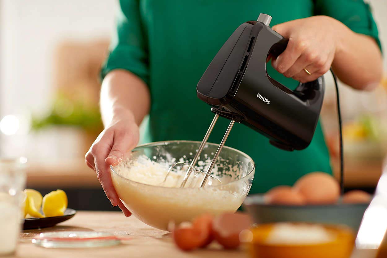 Philips Hand Mixer ( HR3705/10 300Watt ) Quickart