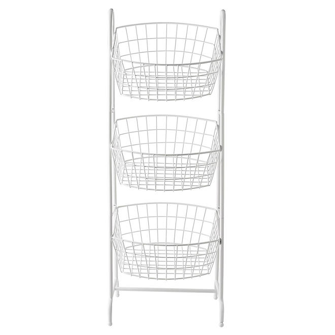 Member's Mark 3 Tiered Basket Stand black