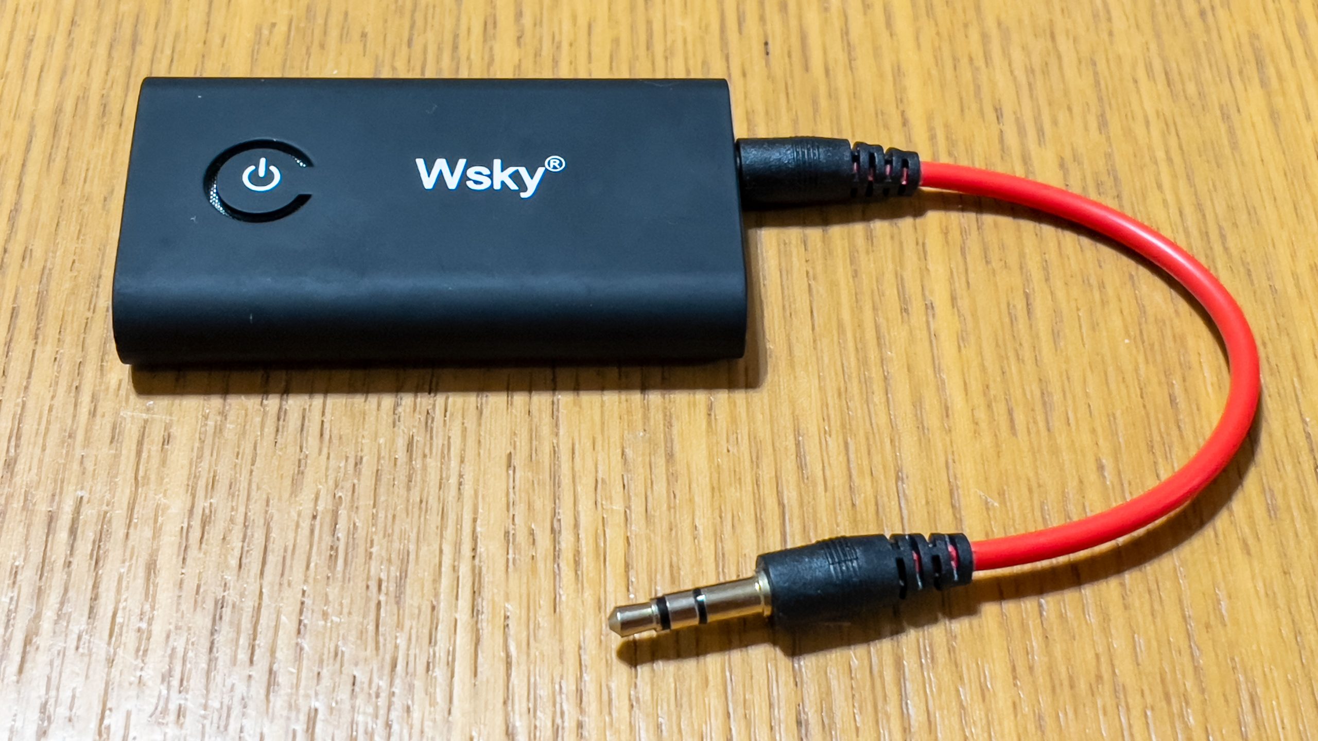 イヤホンジャックに接続するBluetoothトランスミッターを買いました New QuickcaMan