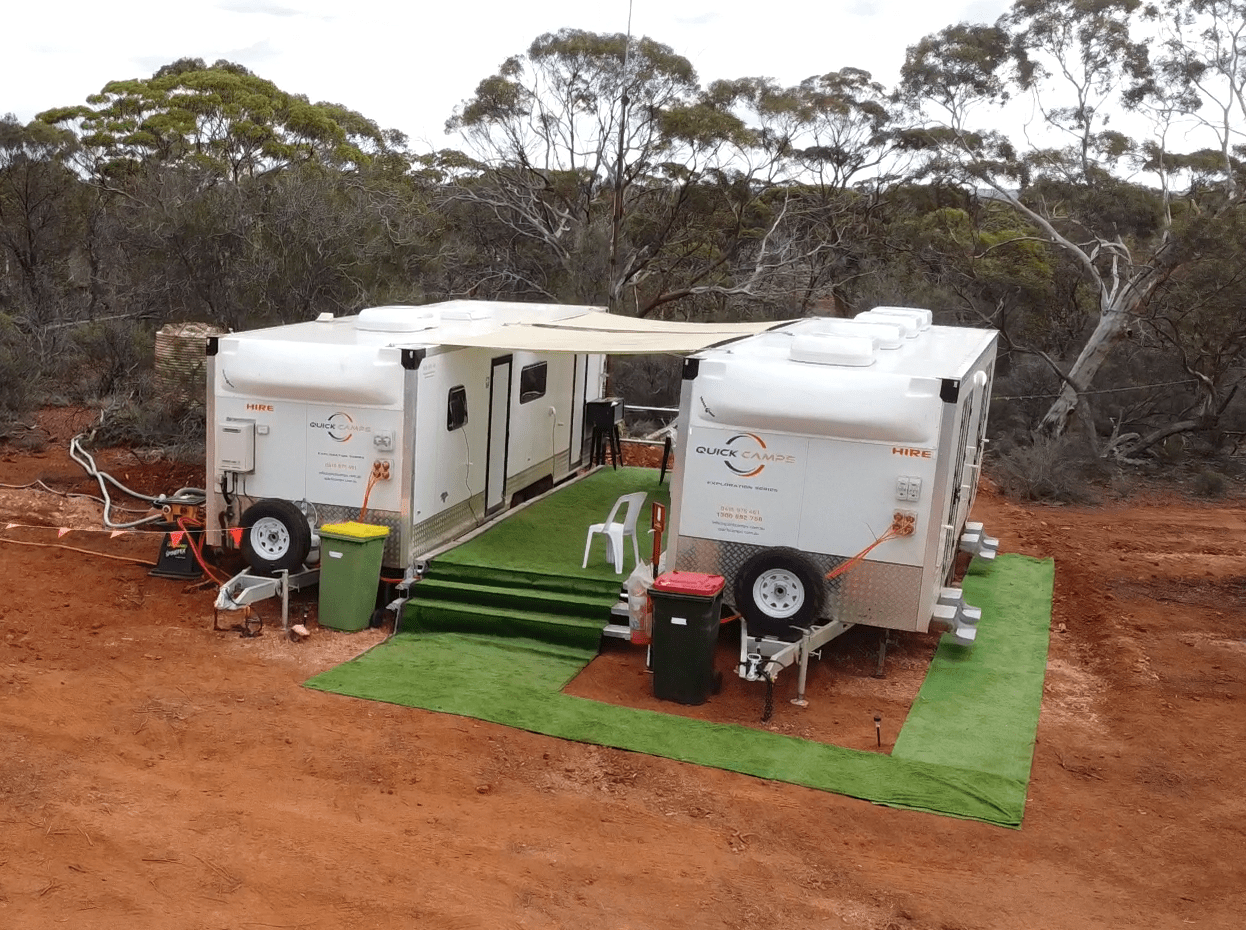 Portable Camps delivered for Manna Project Quick Camps Mobile Camps
