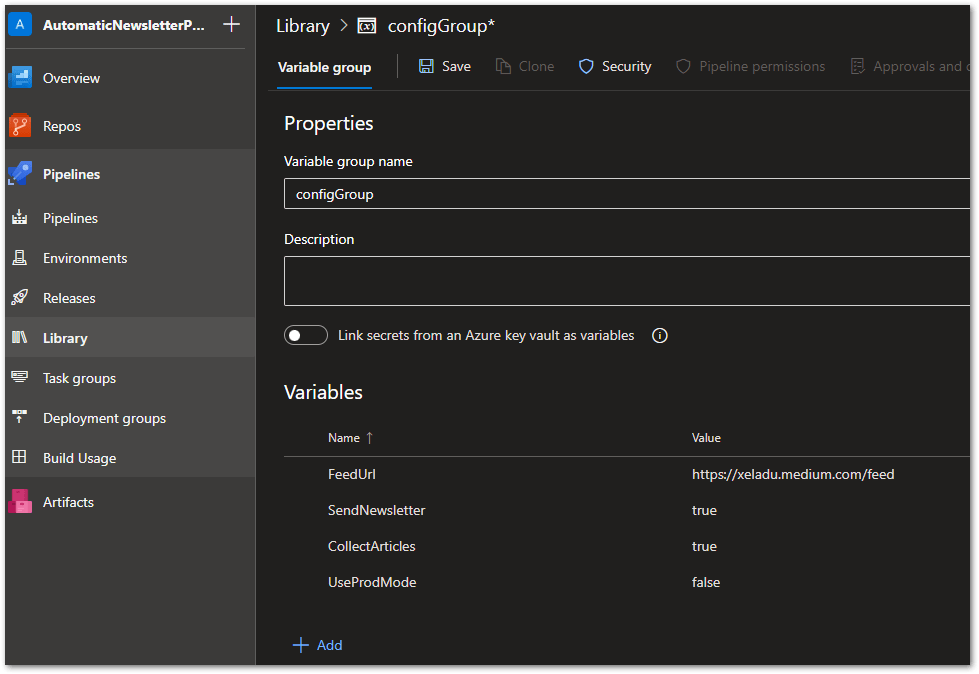 How To Replace App Config Settings In Azure DevOps