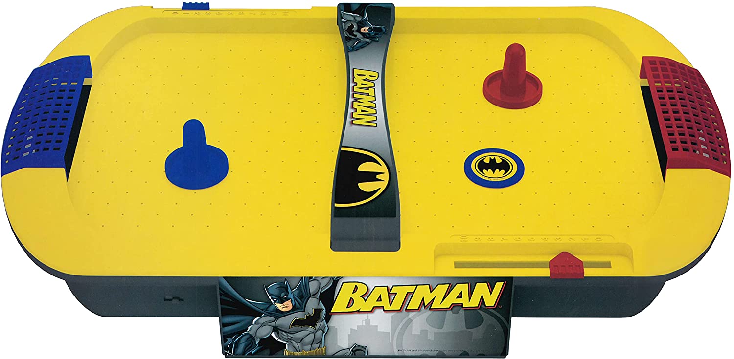 Electronic Batman Air Hockey Table Top Arcade Game Toy