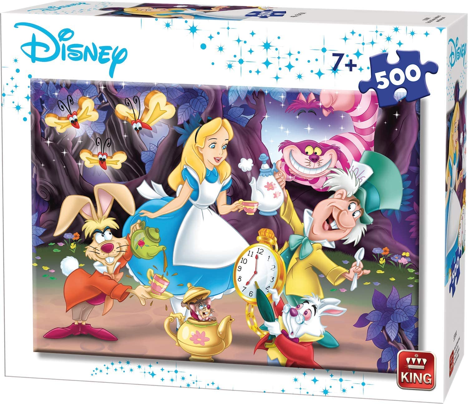500 Piece Disney Alice In Wonderland Mad Hatter Jigsaw Puzzle