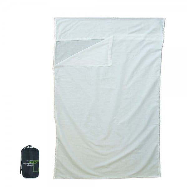 Yellowstone Polycotton Double Camping Sleeping Bag Liner