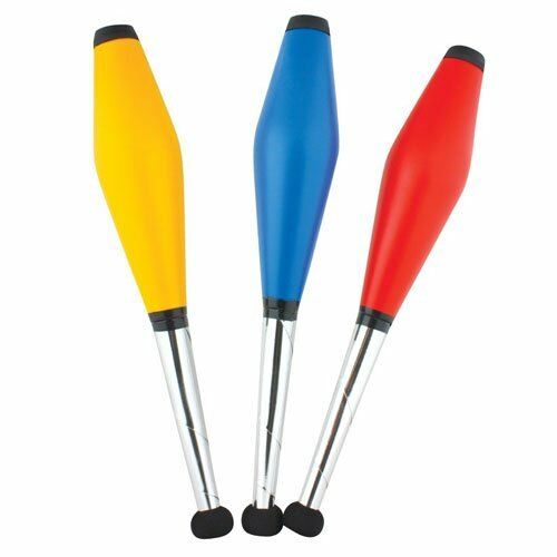 Set of Three 42cm Weighted Juggling Clubs Circus Juggler Toys