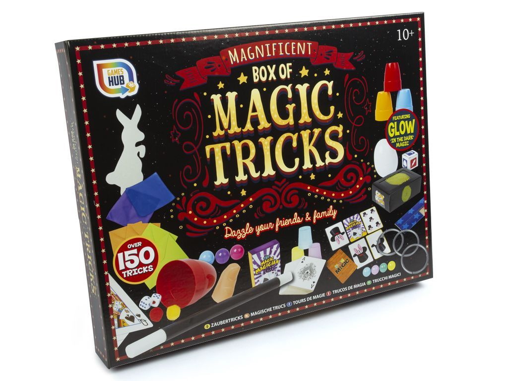 Children's Magnificent Box of 150 Magic Tricks Set Magician Set