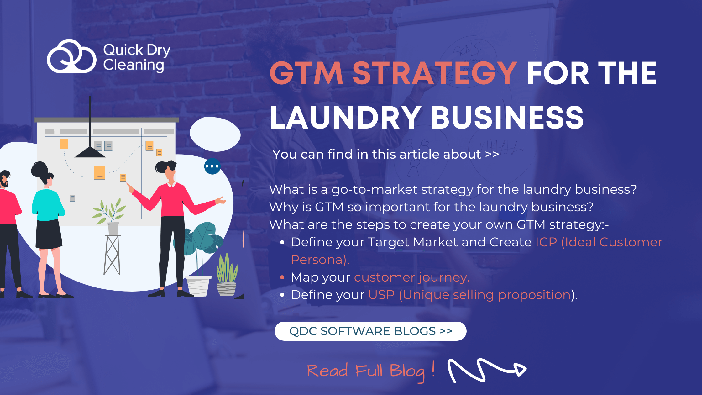 GTM Strategy for the laundry business QDC