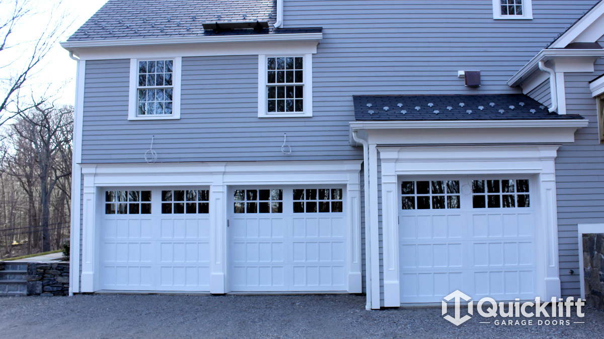 Hamptons 'Carriage Style' Sectional Garage… Quicklift Garage Doors