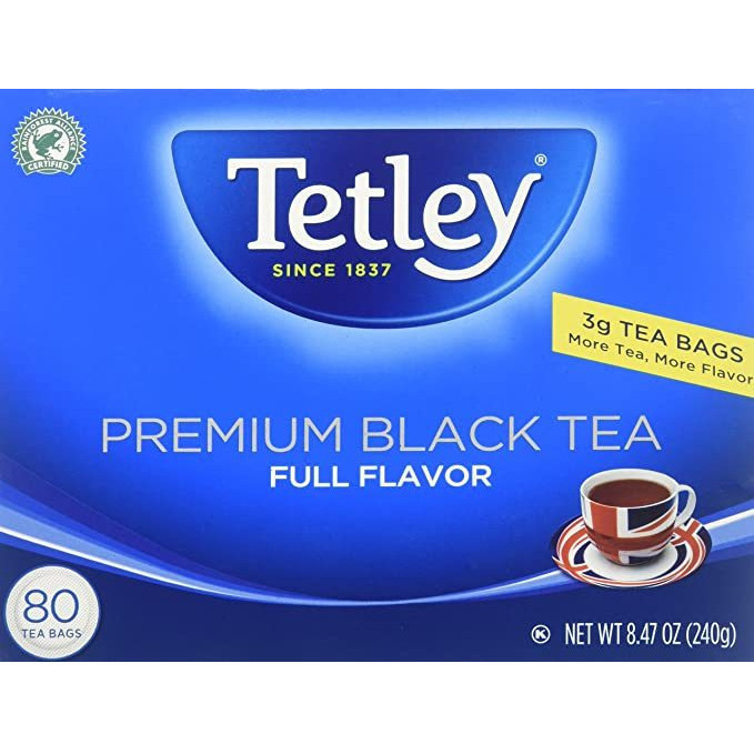 Tetley Premium Black Tea 80 Bags Price Buy Online at 9.69 in US