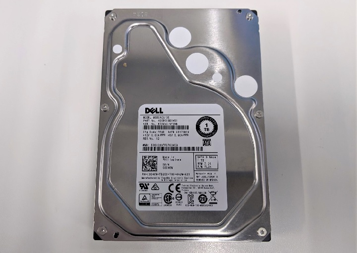 DELL製サーバに内蔵されていたハードディスクからのデータ復旧(物理障害 サーバOS起動不可 兵庫県伊丹市 不動業