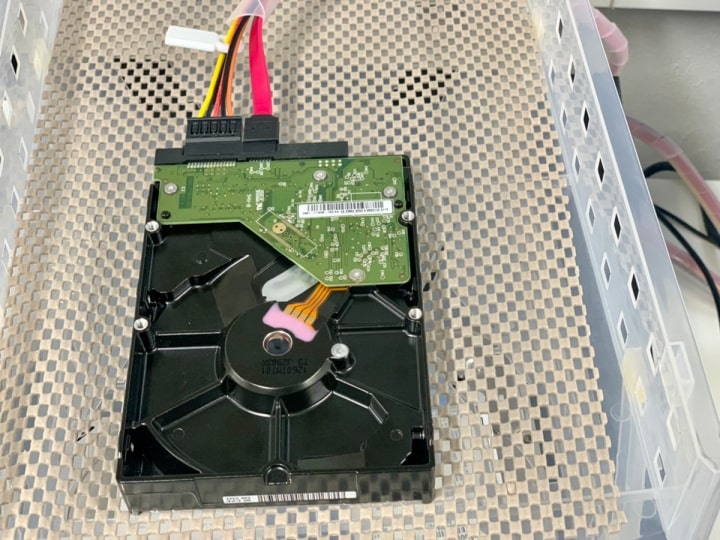 誤ってデータを削除してしまったデスクトップパソコン内蔵HDD(WD5000AAKX)からのデータ復旧（論理障害