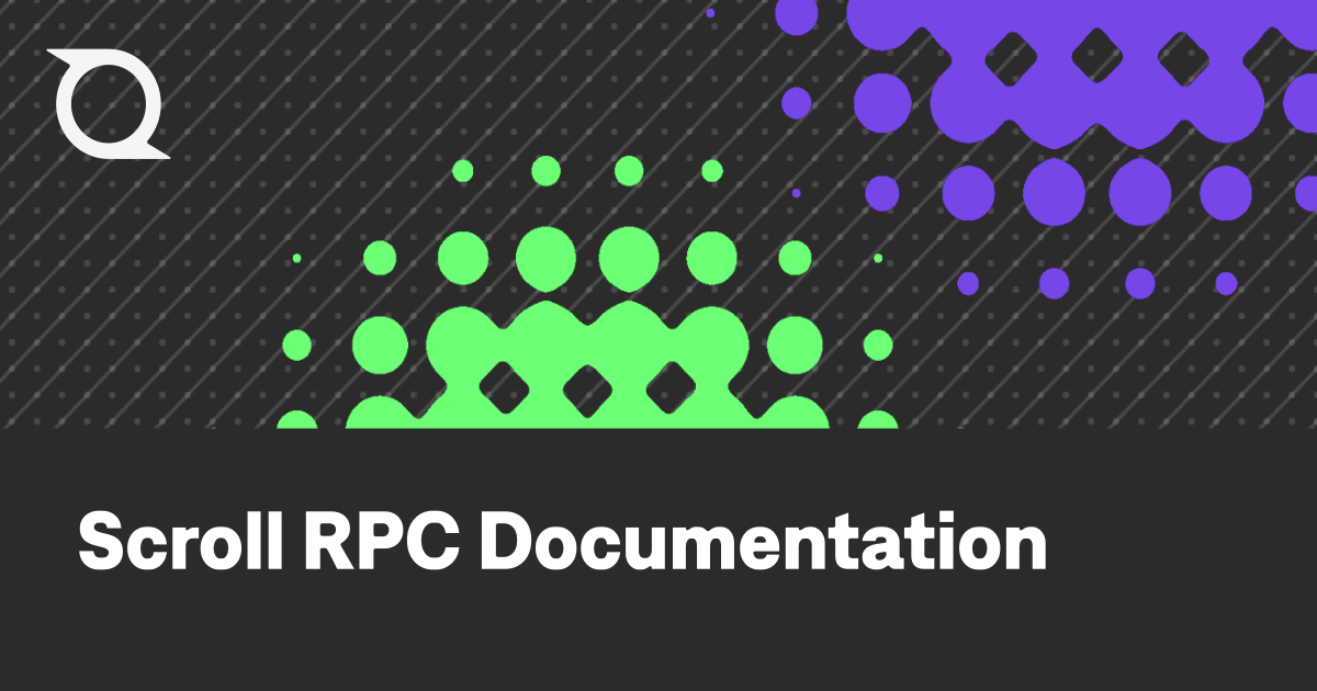 QuickNode Scroll JSON RPC API Overview QuickNode