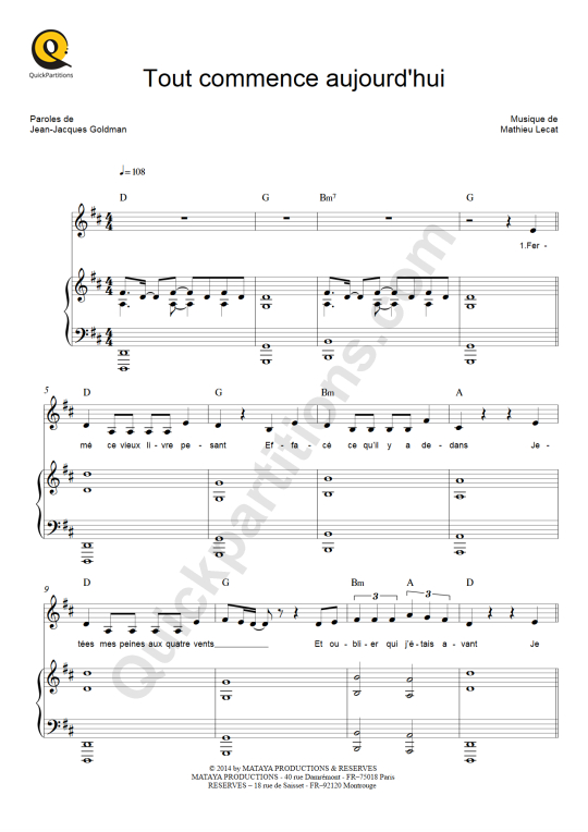 partition guitare helene