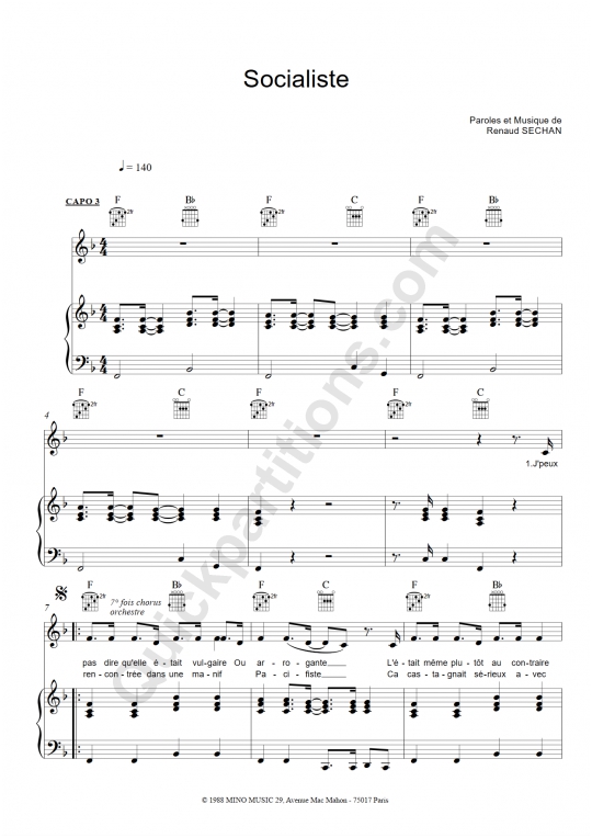 renaud Partitions musicales à imprimer Mondial de la partition