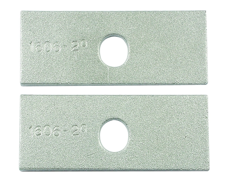 Mr. Gasket 1606 Leaf Spring Wedge Shim Set 2 Degrees Set of 2