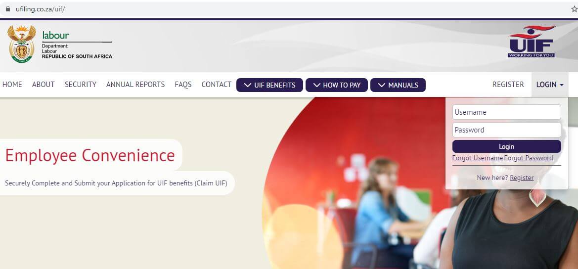 UIF Login How Do I Check My UIF Claim Status