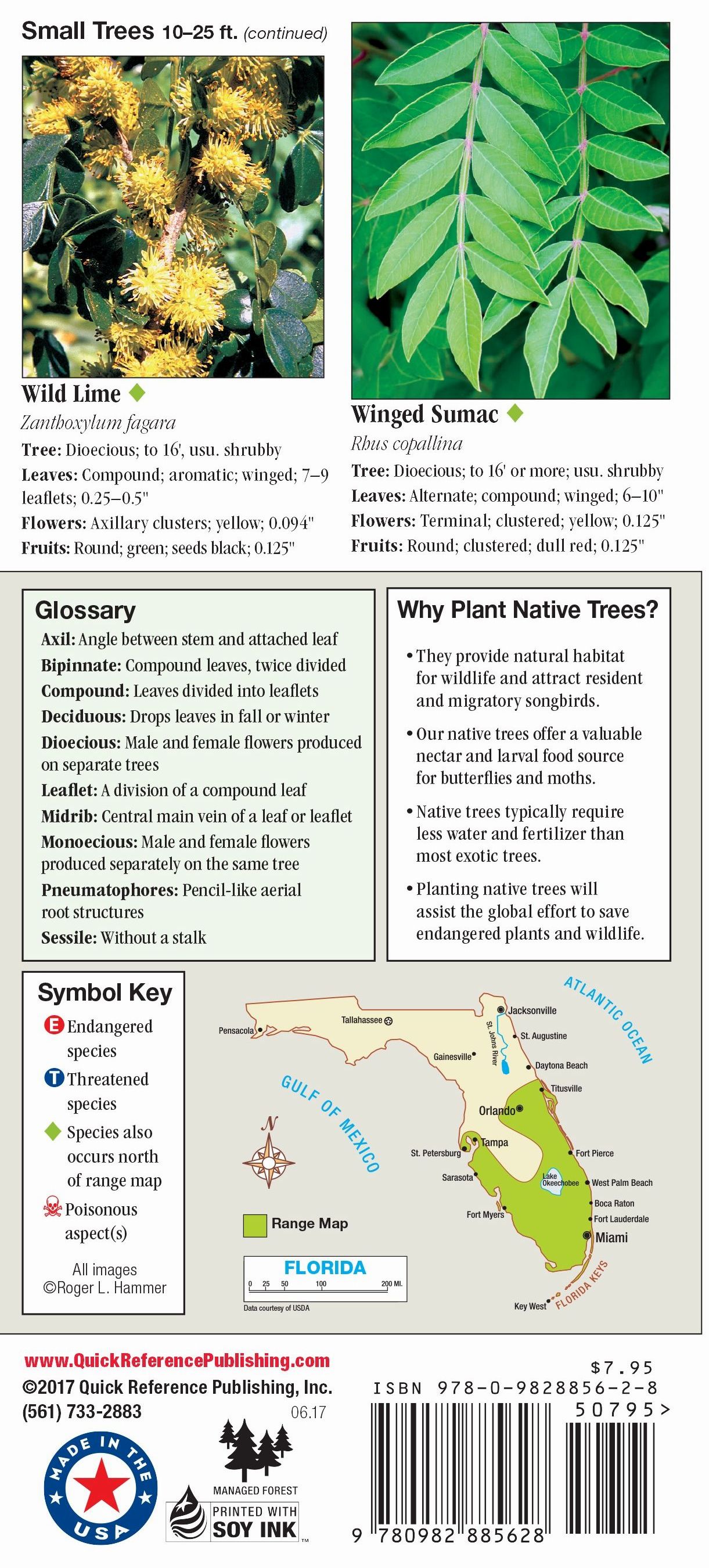 Trees of South Florida Quick Reference Publishing Retail
