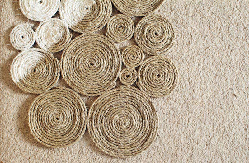 DIY Rope Rug Creative Ideas
