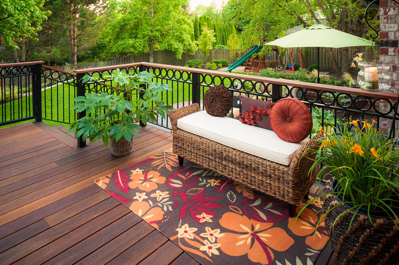 Decorate Your Deck With Plants Quiet Corner